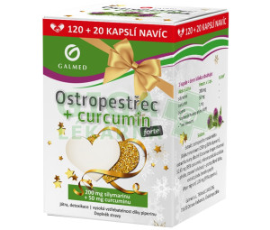 Ostropestřec+curcumin forte cps 120+20 Galmed