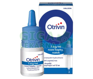 Otrivin 1mg/ml nas.gtt.sol. 1x10ml CZ