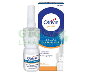 Otrivin 0.5PM spr.nas.1x10ml+dav.