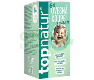 Ovesná koupel s olejem z konopí 6x30g Topnatur