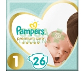 Pampers Premium Care Pack S1 26ks Newborn