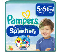 Pampers Splashers 5-6 plen.kalhot.14kg+ 10ks