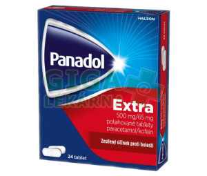Panadol Extra 500mg/65mg tbl.flm.24 IV