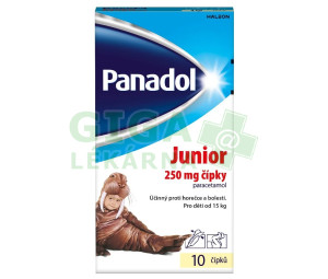Panadol Junior 250mg sup. 10 CZ