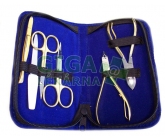 Pánský manikúrní set - zlacený