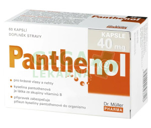 Panthenol cps.60x40mg (Dr.Müller)