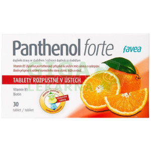 Panthenol forte 30 tablet Favea