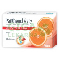 Fotka Panthenol forte 30 tablet Favea Obrázek Panthenol forte 30 tablet Favea