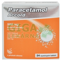 Paracetamol Accord 500mg tbl.eff.24