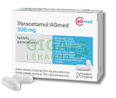 Paracetamol AGmed 500mg tbl.nob.20