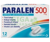 Paralen 500mg tbl.nob. 12