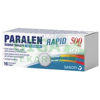 Paralen Rapid 500mg 16 šumivých tablet