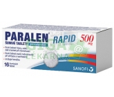 Obrázek Paralen Rapid 500mg 16 šumivých tablet
