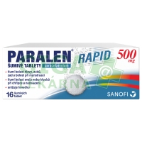Paralen Rapid 500mg 16 šumivých tablet