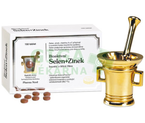 Pharma Nord Bioaktivní Selen+Zinek tbl.150