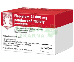 Piracetam AL 800 tbl.obd.100x800mg