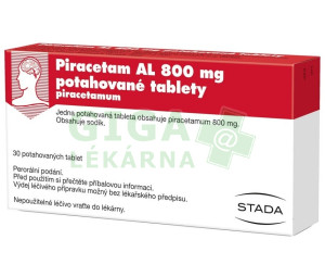 Piracetam AL 800 tbl.obd.30x800mg
