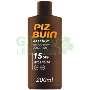 Obrázek PIZ BUIN ALLERGY Lotion SPF15 200ml