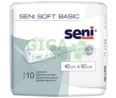 Podložky absorpční Seni Soft BASIC 60x40cm 10ks