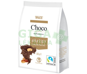 POEX Choco Exclusive Arašídy v mléčné čoko.150g