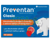 Preventan Clasic s příchutí maliny a grepu tbl.90