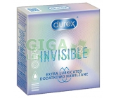 Prezervativ Durex Invisible Extra Lubric.3ks