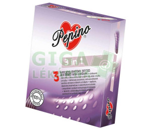 Prezervativ - kondom Pepino 3in1 3ks