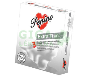 Prezervativ - kondom Pepino Extra Thin 3ks