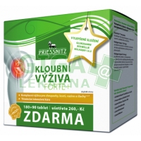 Priessnitz Kloubní výživa Forte+ s kolageny 180+90 tablet