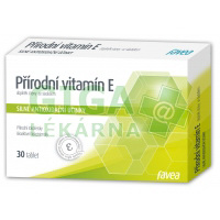 Přírodní vitamín E 30 tablet Favea