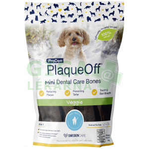 ProDen PlaqueOff Mini Dental Bones zeleninové 340g
