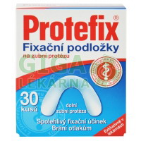 Protefix Fixační podložky - dolní zubní protéza 30ks