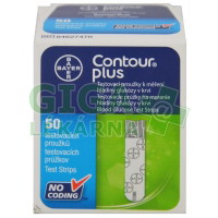 Proužky diagnostické Contour PLUS 50ks