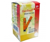 Proužky EASY TOUCH kyselina močová 25ks