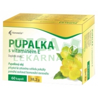Pupalka s vitamínem E 60 kapslí Noventis