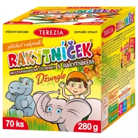 Fotka RAKYTNÍČEK želatinky DŽUNGLE 70ks Obrázek RAKYTNÍČEK želatinky DŽUNGLE 70ks