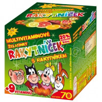 Fotka RAKYTNÍČEK želatinky ORIGINÁL 70ks Obrázek RAKYTNÍČEK želatinky ORIGINÁL 70ks