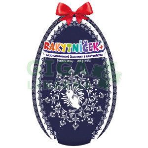 RAKYTNÍČEK+ želatinky 50ks modré vejce 2025