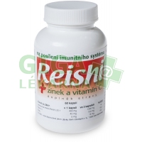 REISHI + Zinek a vitamín C cps.60 Naturvita