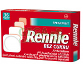 Rennie Spearmint bez cukru por.tbl.mnd.36