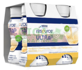 Resource Ultra + HP Vanilkový por.sol.4x125ml