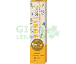 Revital Botanicals Vitamin C 500mg eff.tbl.20
