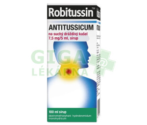 Robitussin antit. suchý kašel por.sir.100ml/150mg