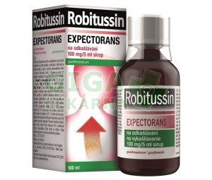 Robitussin Expectorans Odkašláv. por.sir.100ml/2ml
