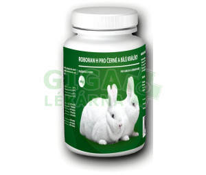 Roboran H pro králíky černé a bílé 60g