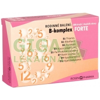 Rosen B-komplex FORTE 100 dražé rodinné balení