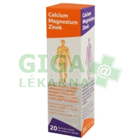 Rosen Calcium Magnesium Zinek eff. 20 tablet