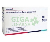 Rukavice nest.vyš.CVET latex M/100ks s pudrem, bílé