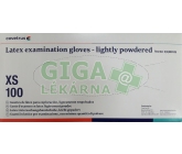 Rukavice nest.vyš.CVET latex XS/100ks s pudrem, bílé