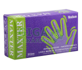 MAXTER Rukavice latexové pudrové vel.M 100ks
